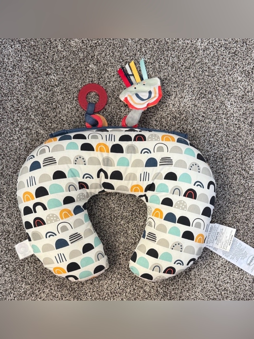 Tummy time small boppy